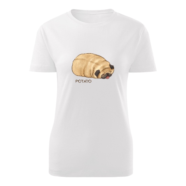 Tričko s potiskem POTATO
